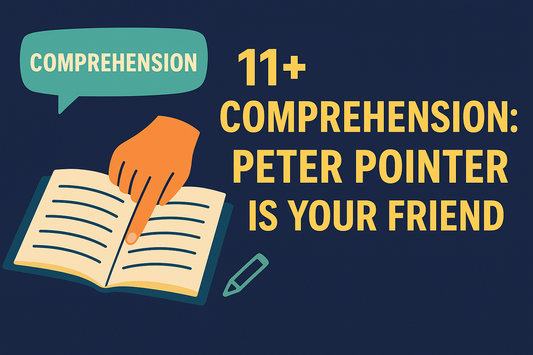 11+ Comprehension Graphic: Peter Pointer Is Your Friend