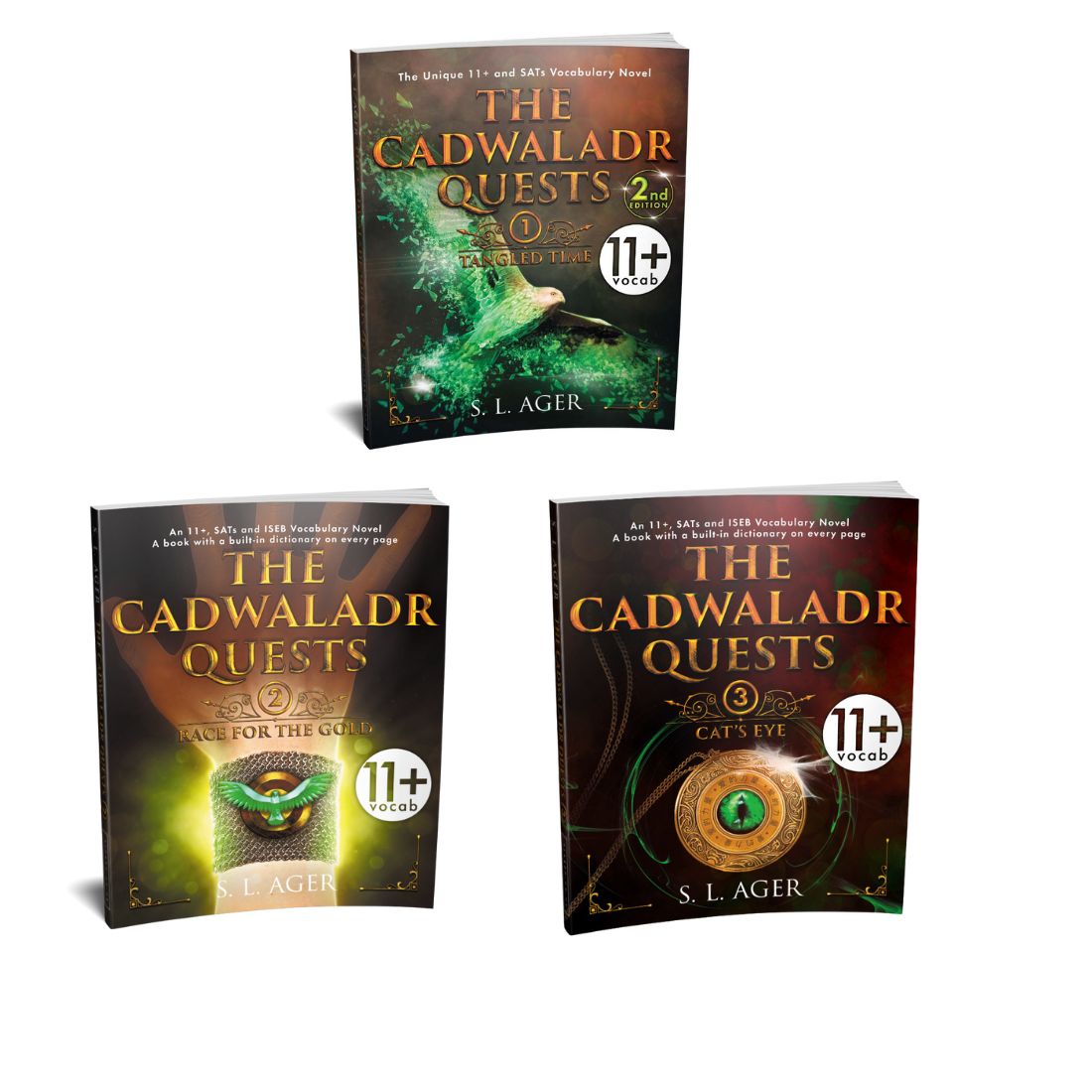 The Cadwaladr Quests: Trilogy 11+ Vocabulary Novels Bundl