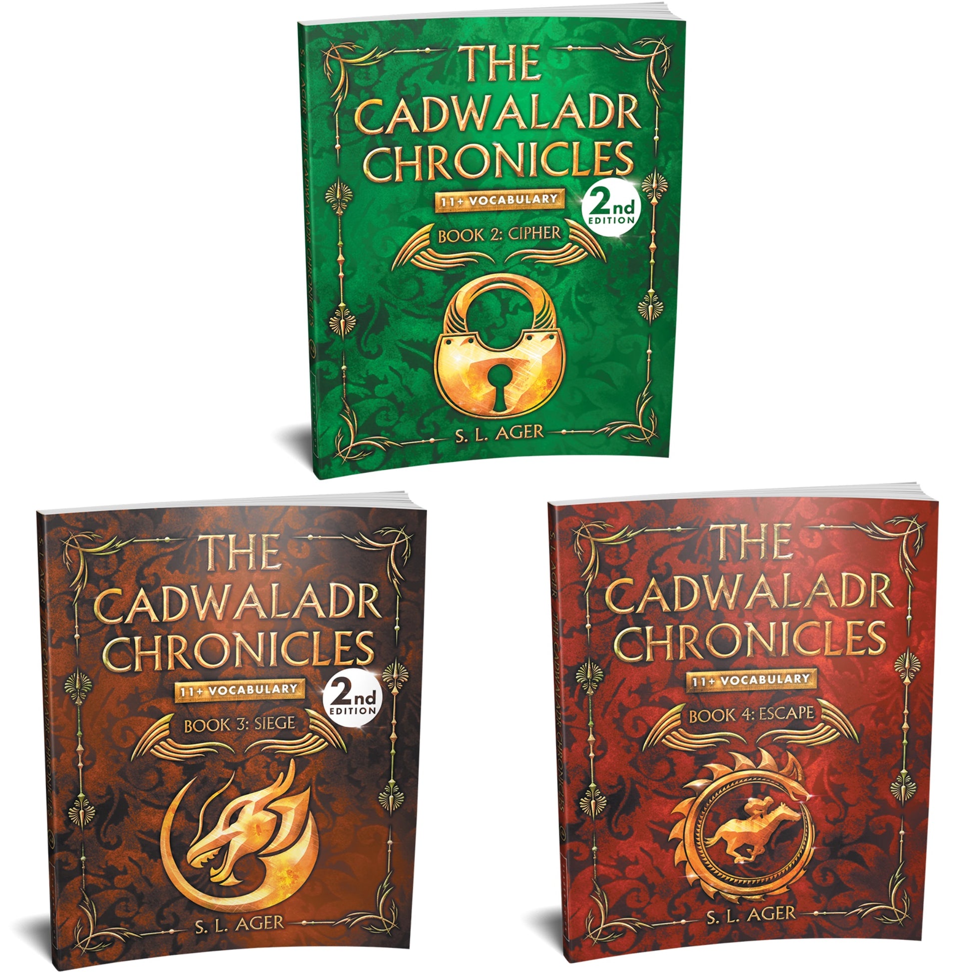 The Cadwaladr Chronicles 11+ Vocabulary Novels 3-Book Bundle